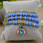 Alien famoso - Set de pulseras - Azul cielo