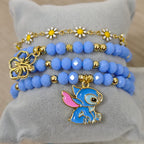 Alien famoso - Set de pulseras - Azul cielo