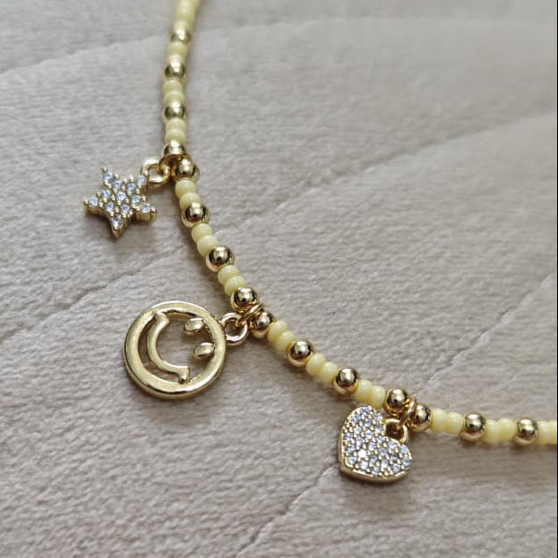 Emoji - Collar - Amarillo