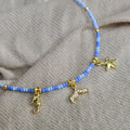 Cola de ballena - Collar - Azul cielo