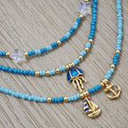 Medusa - Set de collares - Turquesa