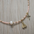Virgen del valle - Collar - Coral