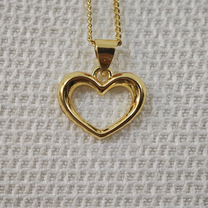 Corazoncito de contorno - Cadena