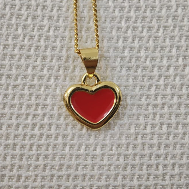 Corazón rojo - Cadena