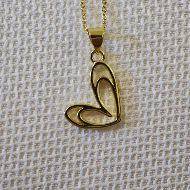 Silueta de corazones - Cadena