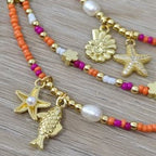 Pisciforme - Set de collares - Mix atardecer
