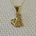 Gato con brillo - Cadena