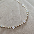 Estrellas de nácar - Collar - Marfil