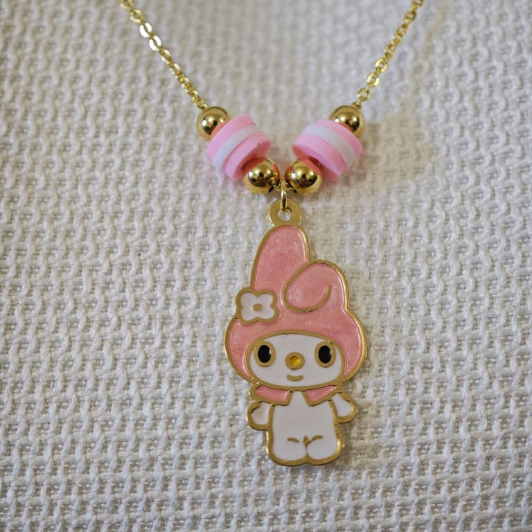 Conejita rosa - Cadena