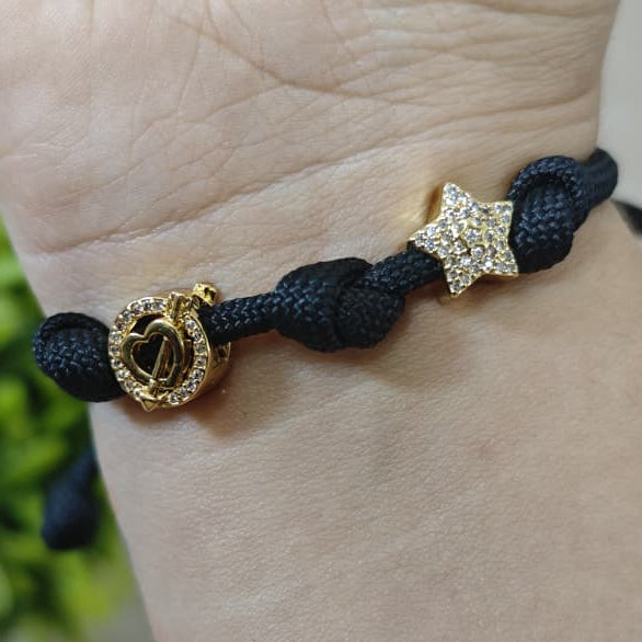 Flechado y estrella - Pulsera