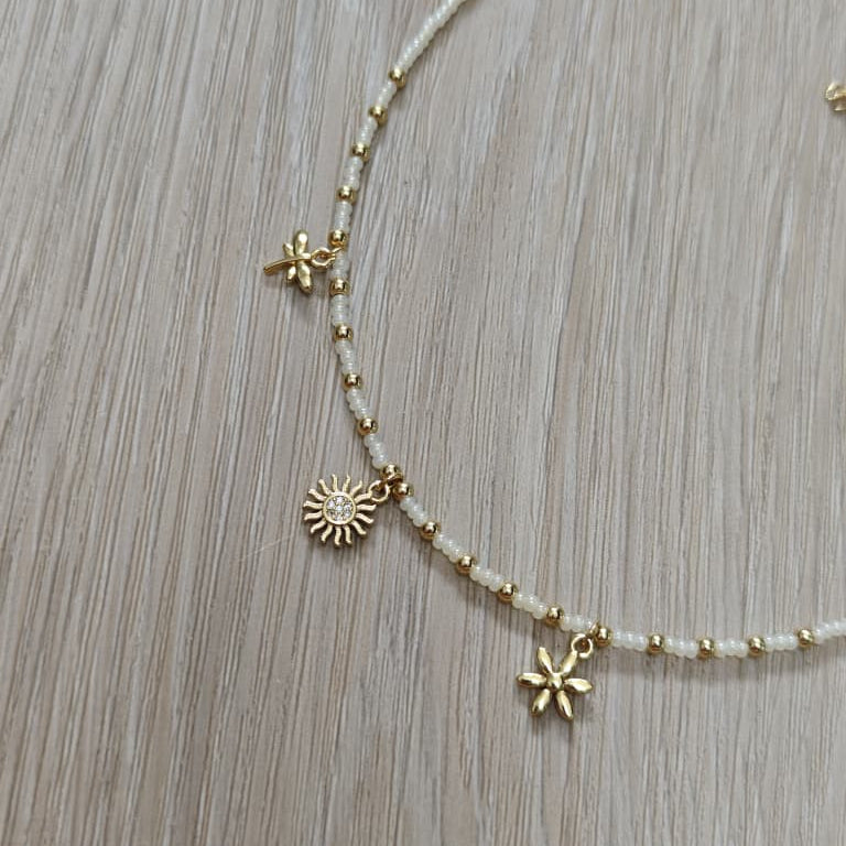 Primavera - Collar - Vainilla