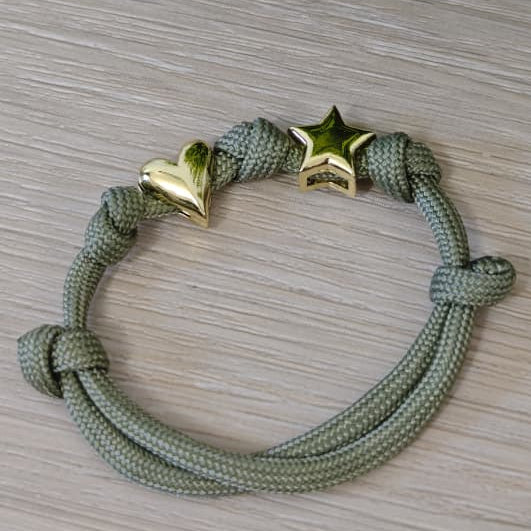 Corazón y estrella - Pulsera