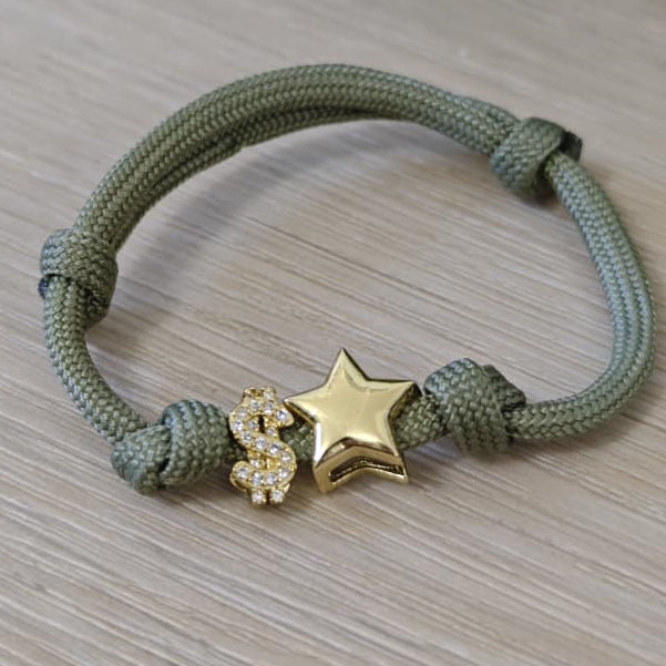 Dólar y estrella - Pulsera