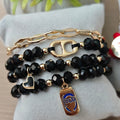 Oso polar - Set de pulseras - Negro