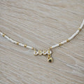 Love - Collar - Marfil