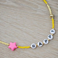 Happy - Collar - Amarillo