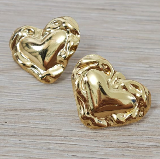 Corazón con borde - Zarcillos