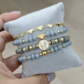 Mascota - Set de pulseras - Gris