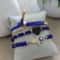 Hansa - Set de pulseras - Azul rey
