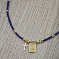 Fe - Collar - Azul marino
