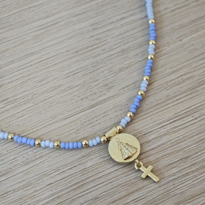 Del Valle - Collar - Azul cielo