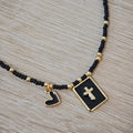 Amor a Dios - Collar - Negro