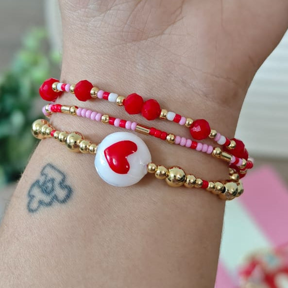 Bolita de amor - Pulseras - Mix moderno