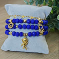 Astronauta - Set de pulseras - Azul rey