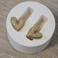 Con zirconia - Zarcillos