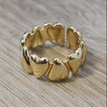 Cadeneta de corazón - Anillo