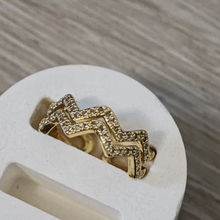 Zig zag- Anillo